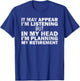 Almost Retired Gift Women Funny Retirement Humor T-Shirt - T-Shirt | Royal