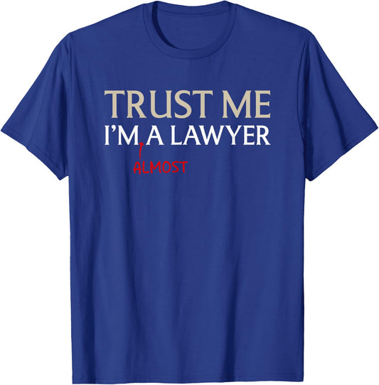 Funny Lawyer Art Women Law School Bar Exam Attorney T-Shirt - T-Shirt | Royal