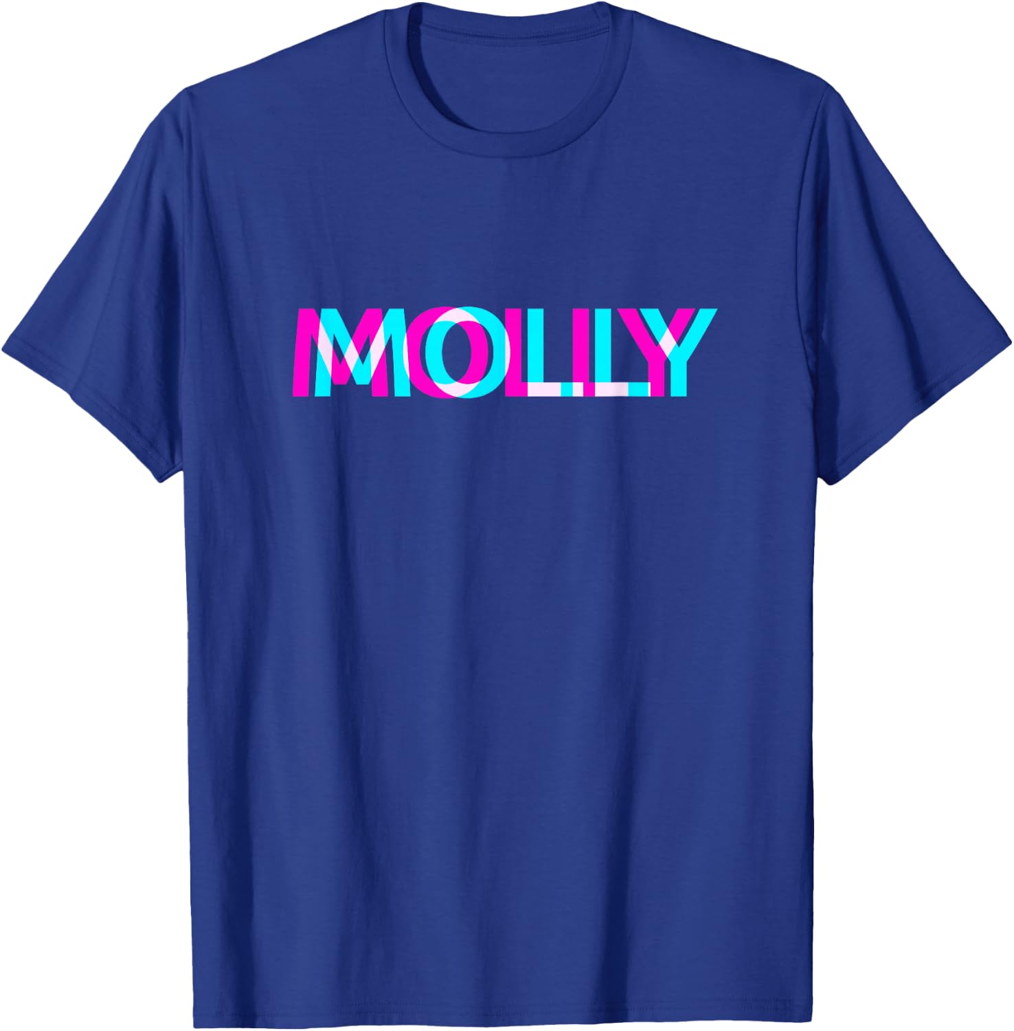 Molly MDMA Ecstasy Shirt XTC Rave Festival T-Shirt - T-Shirt | Royal