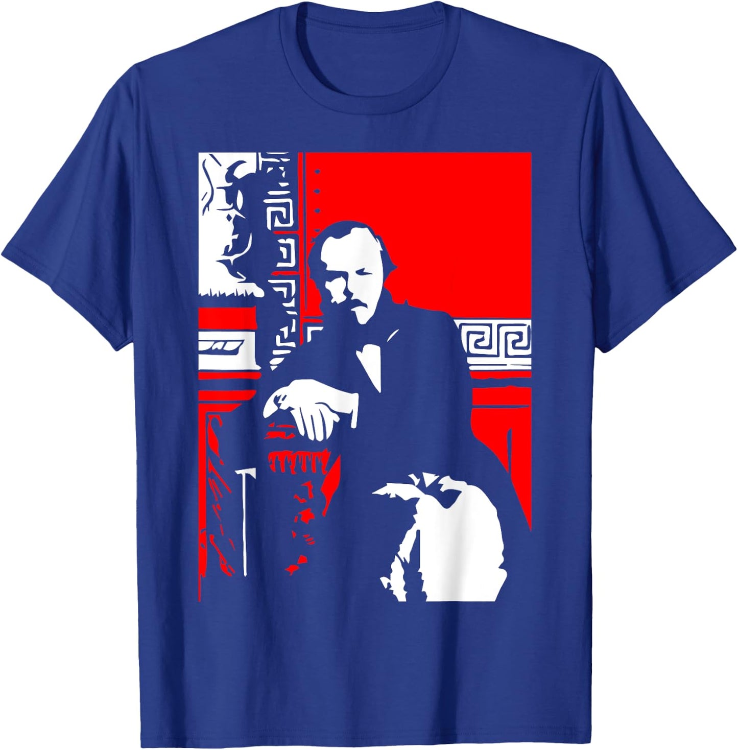 Fyodor Dostoevsky Russian Literature Lit Major Gift T-Shirt - T-Shirt | Royal