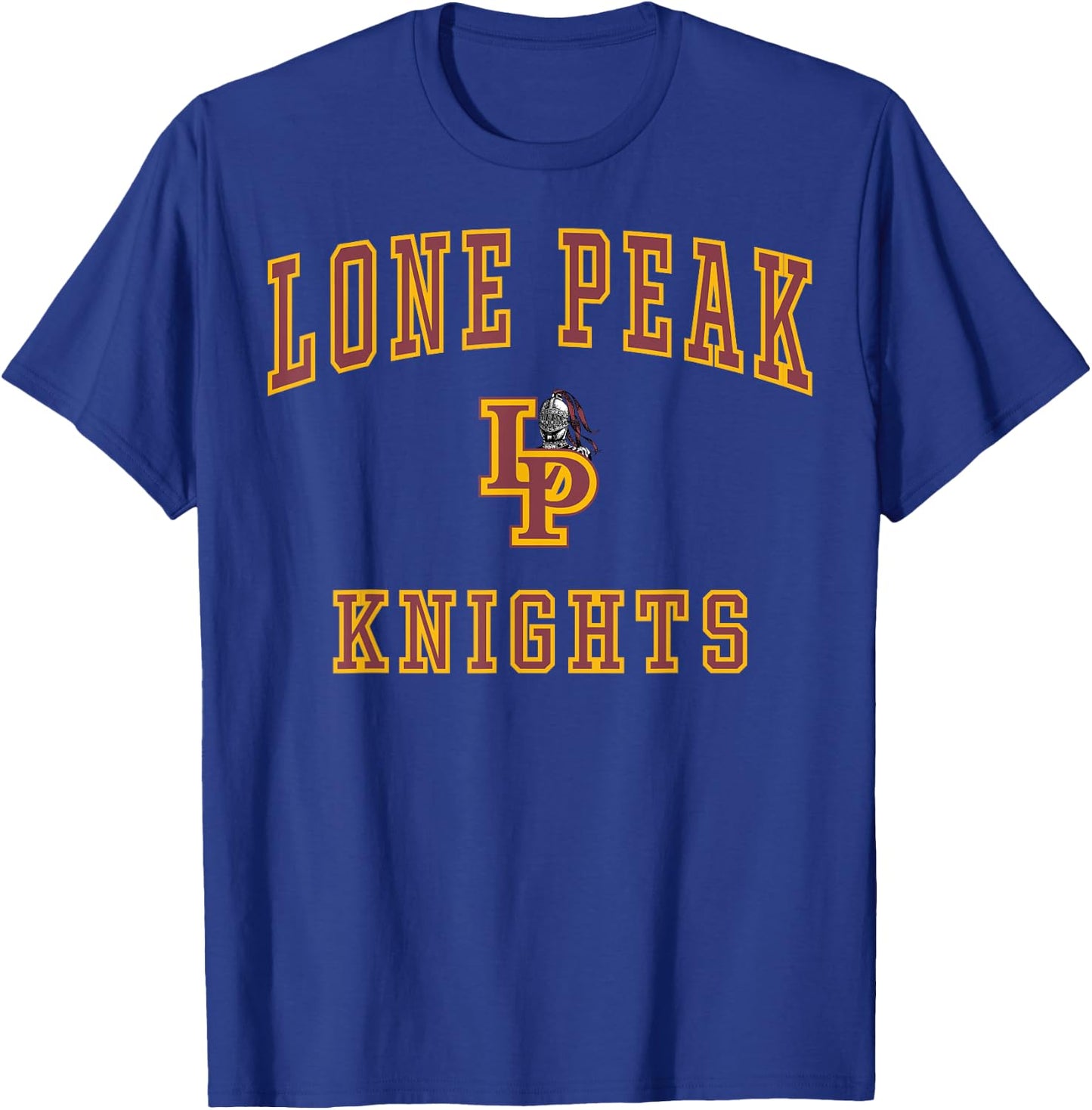 Lone Peak High School Knights C1 T-Shirt - T-Shirt | Royal