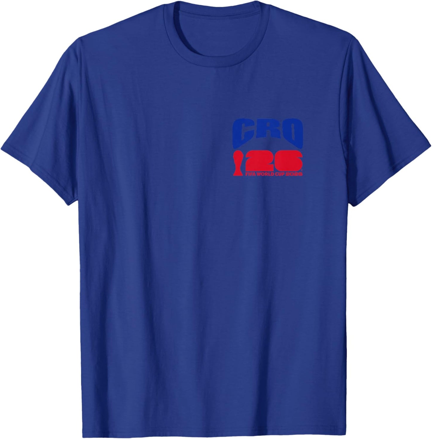 Kids FIFA World CUP26 Croatia Ball in Goal T-Shirt - T-Shirt | Royal
