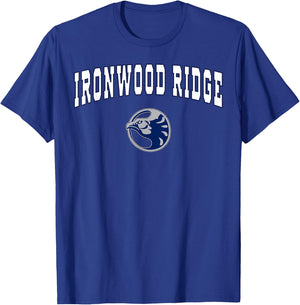 Ironwood Ridge High School Nighthawks C2 T-Shirt - T-Shirt | Royal