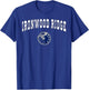 Ironwood Ridge High School Nighthawks C2 T-Shirt - T-Shirt | Royal