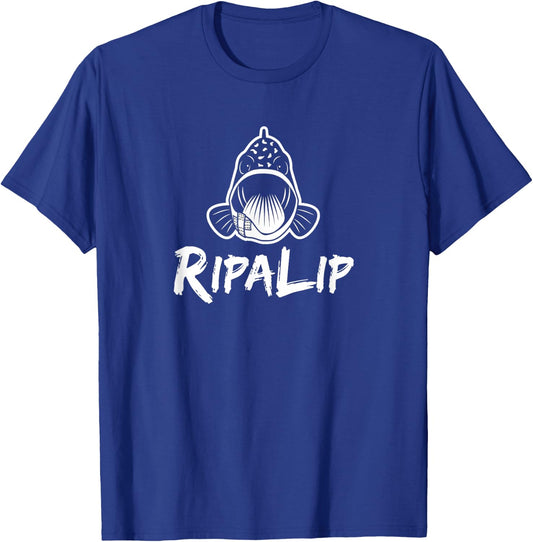 RipaLip Crappie fishing T-Shirt - T-Shirt | Royal