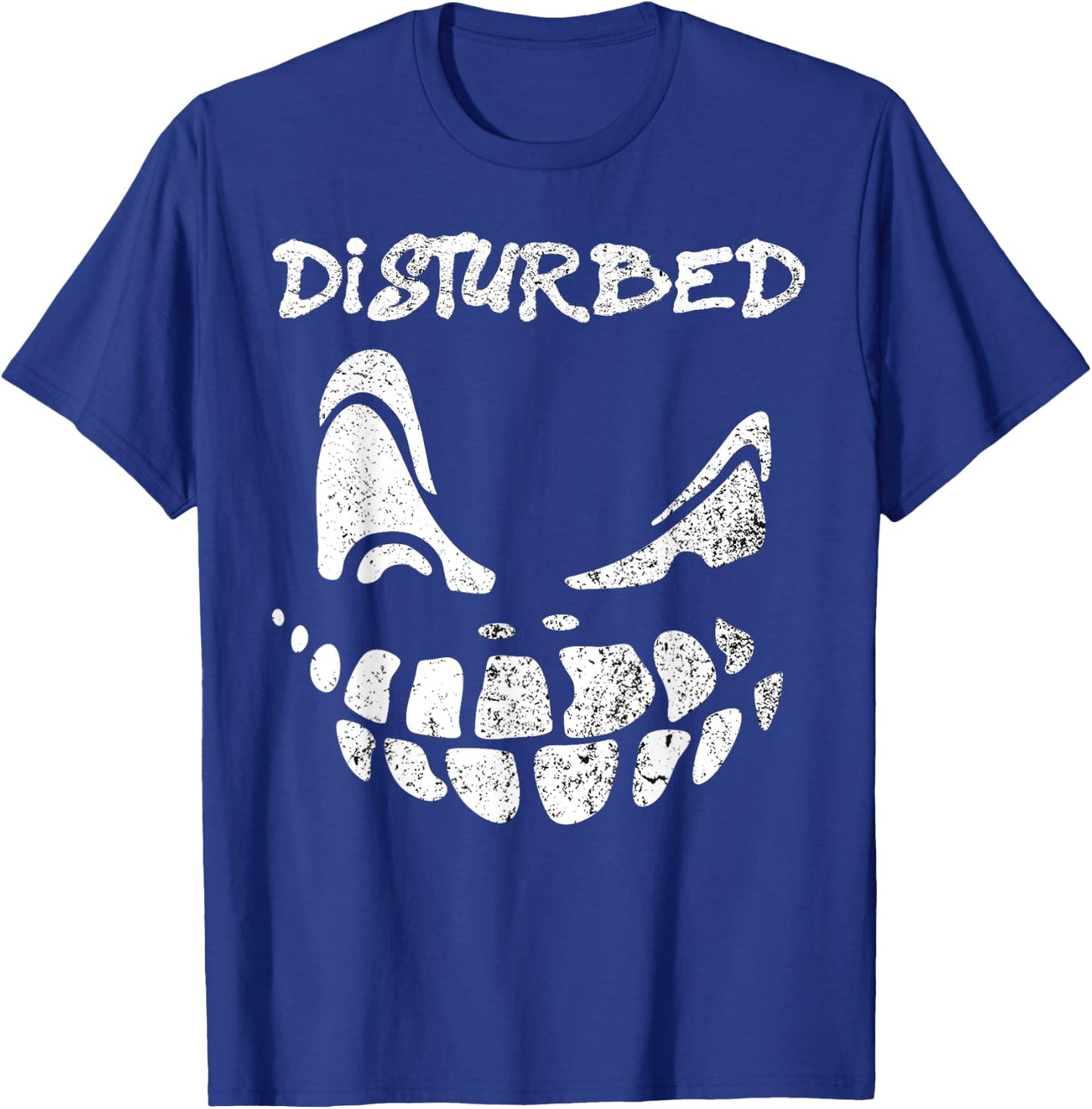 Disturbed Scary Face T-Shirt - T-Shirt | Royal