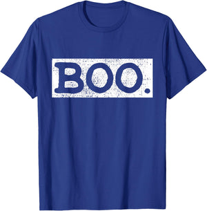 Halloween Vintage Boo Funny Gift T-Shirt - T-Shirt | Royal