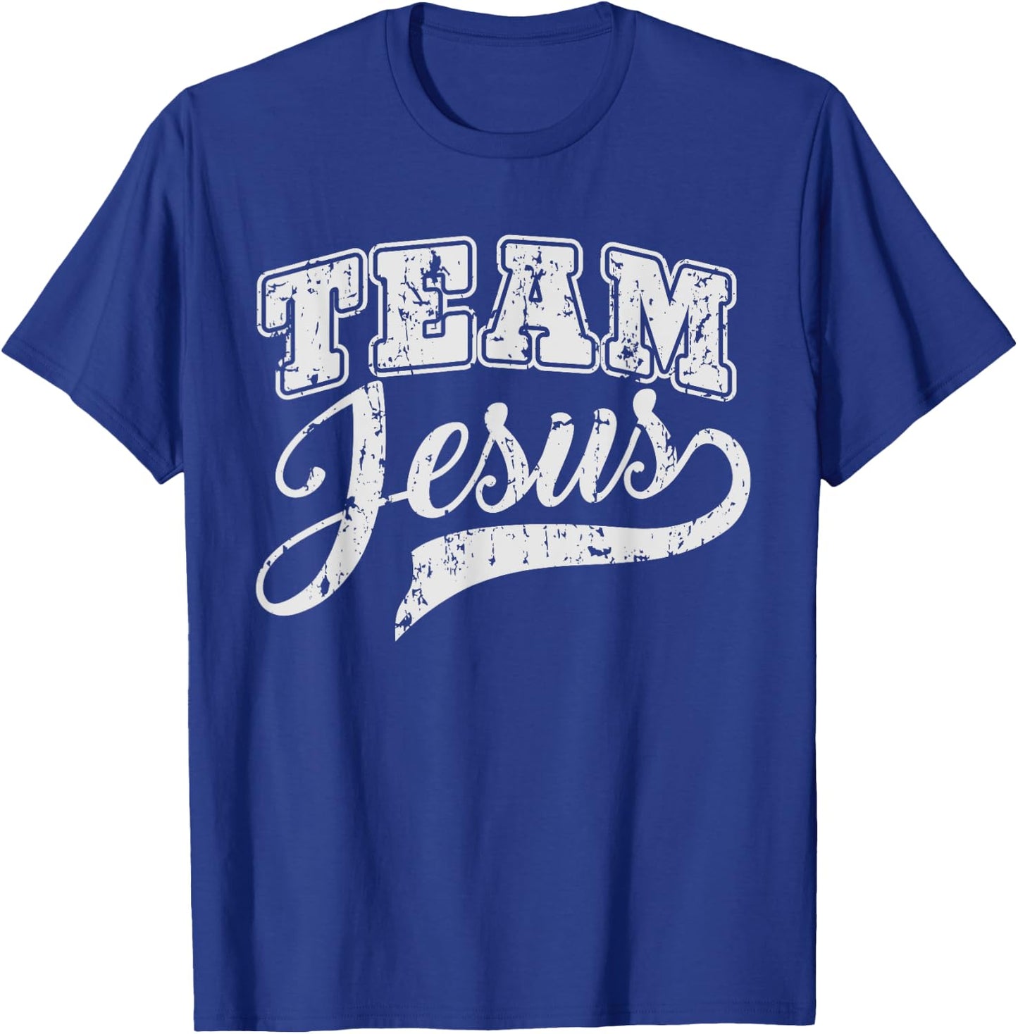 Team Jesus Christian Women Kids Funny T Shirt T-Shirt - T-Shirt | Royal