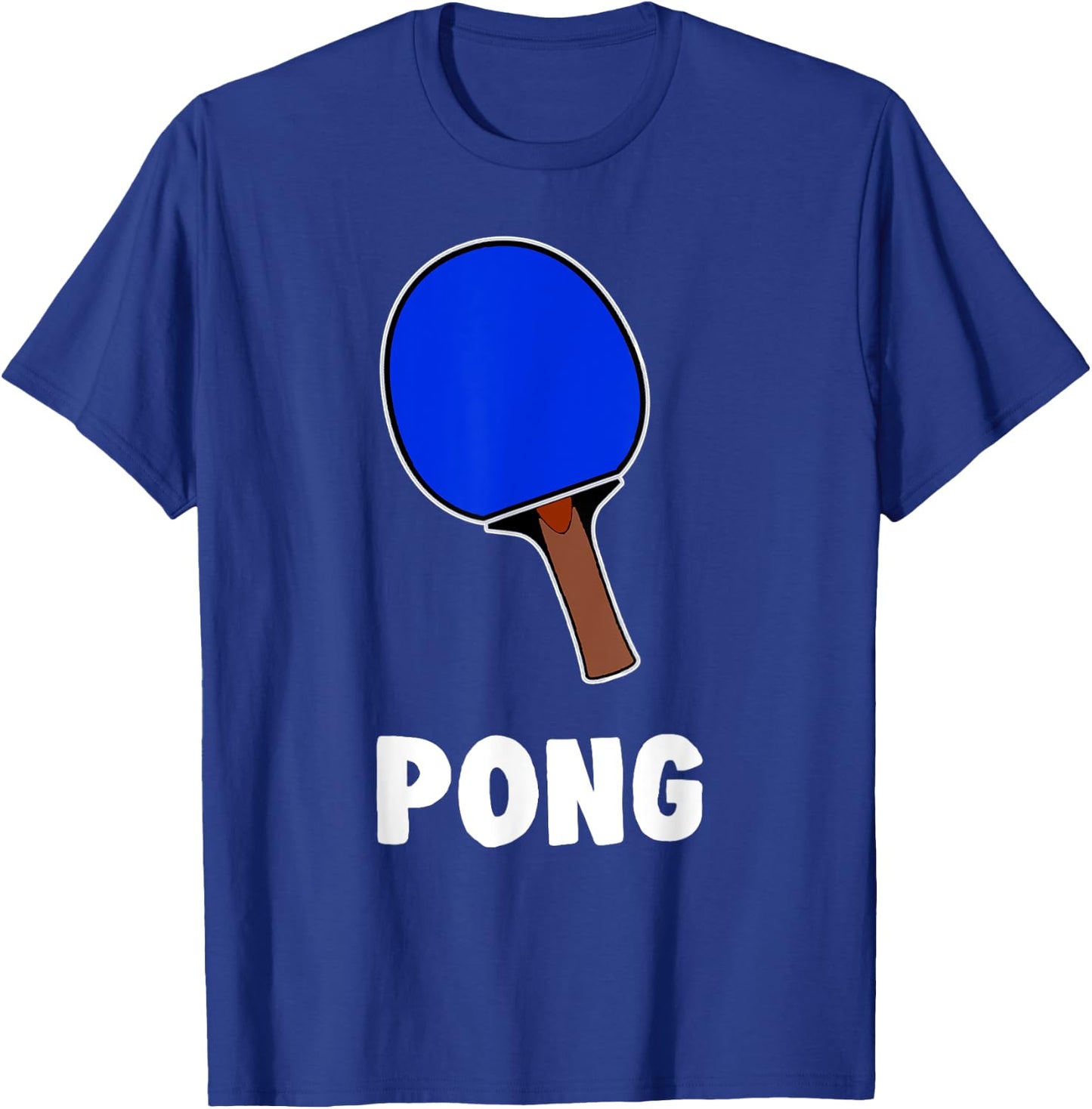Couple Matching Halloween Costumes Pong Table Tennis T-Shirt - T-Shirt | Royal