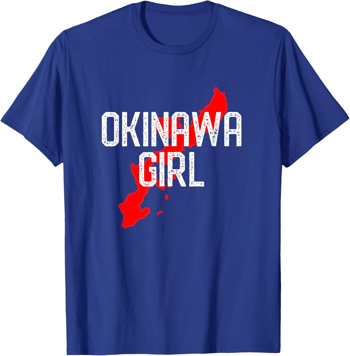 Okinawa Girl Japan T-Shirt - T-Shirt | Royal