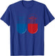Blue Pill Red Pill Wonderland Rabbit Hole Shirt T-Shirt - T-Shirt | Royal