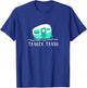 Cute Camper Shirt, Trailer Trash Camping Gift T-Shirt - T-Shirt | Royal