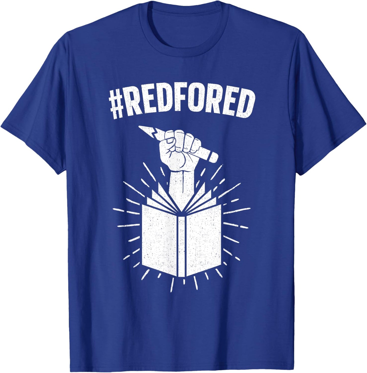 Red For Ed Teachers Strike Educator Walkout Shirt Men Women Girls Kids T-Shirt - T-Shirt | Royal