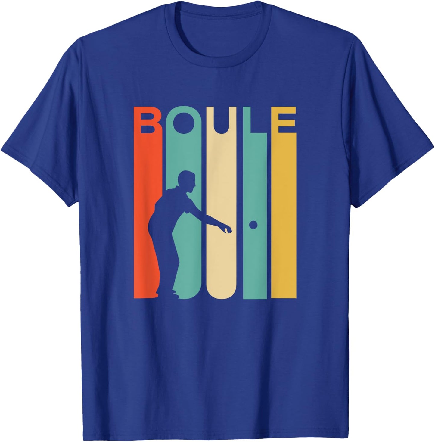 Retro Vintage Boule Shirt Petanque Player Boules Gift T-Shirt - T-Shirt | Royal