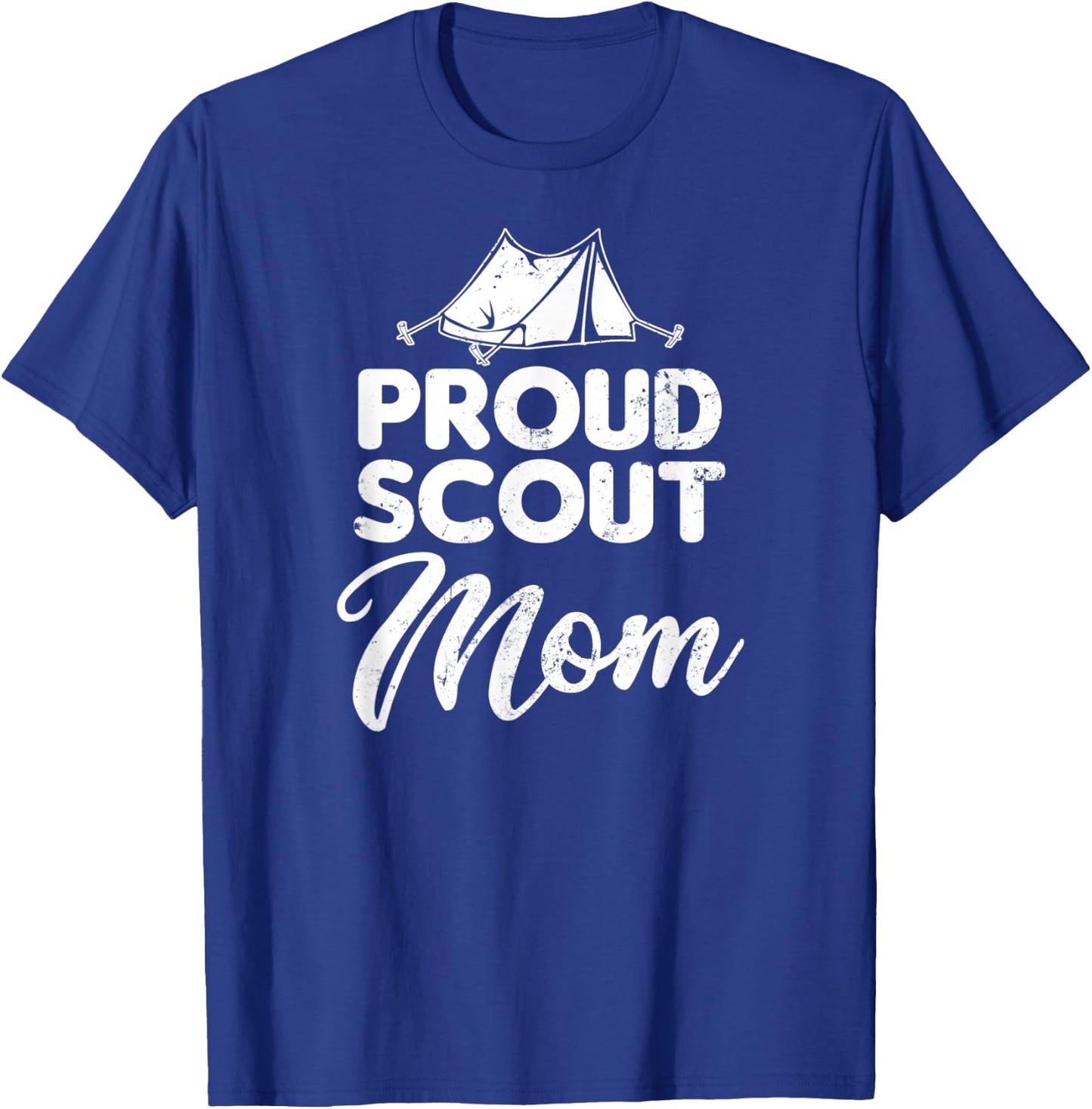 Scout Mom Shirt | Proud Parent Gift T-Shirt - T-Shirt | Royal