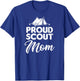 Scout Mom Shirt | Proud Parent Gift T-Shirt - T-Shirt | Royal
