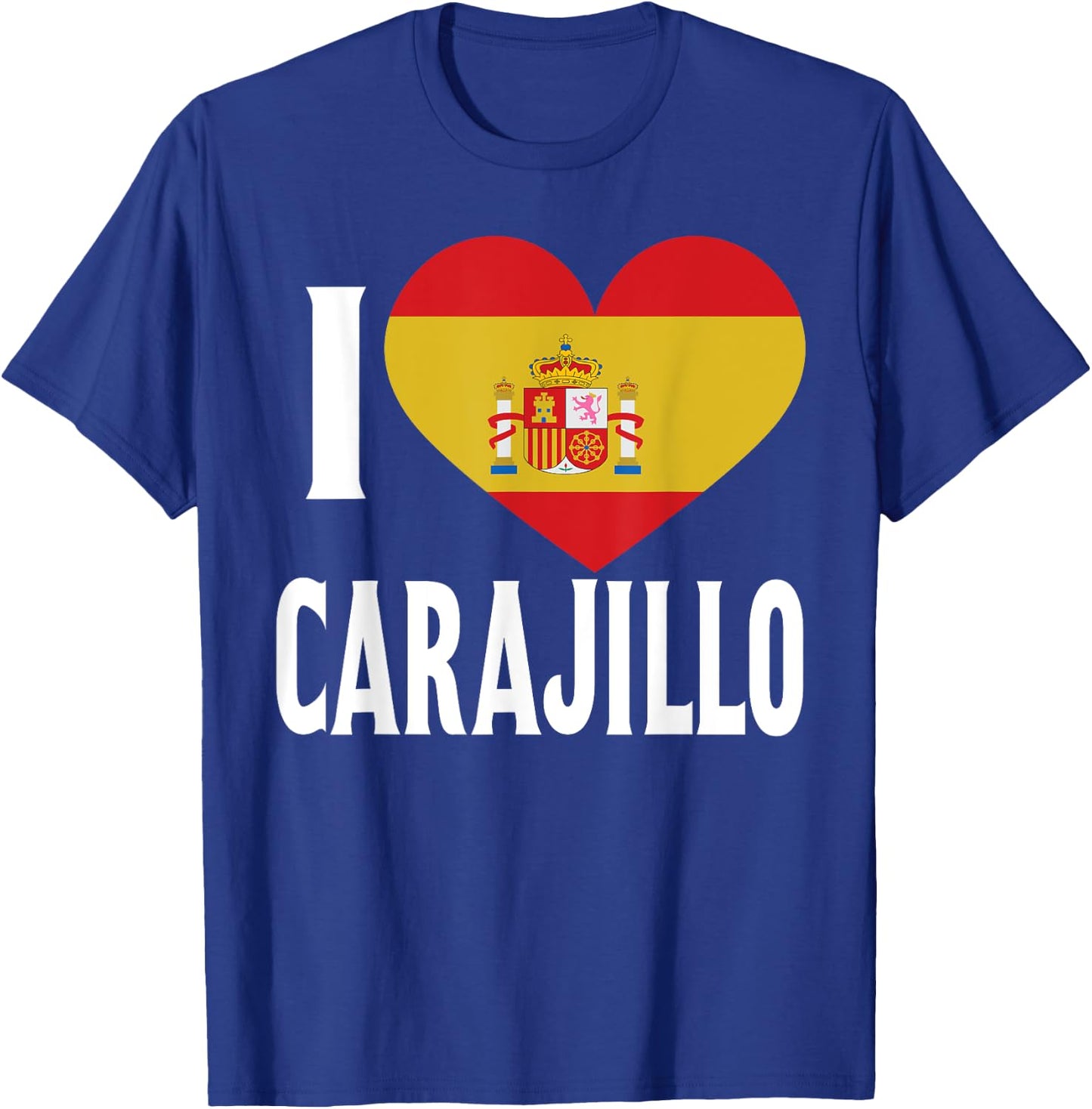 Carajillo I Love Spanish Drinking T-Shirt - T-Shirt | Royal