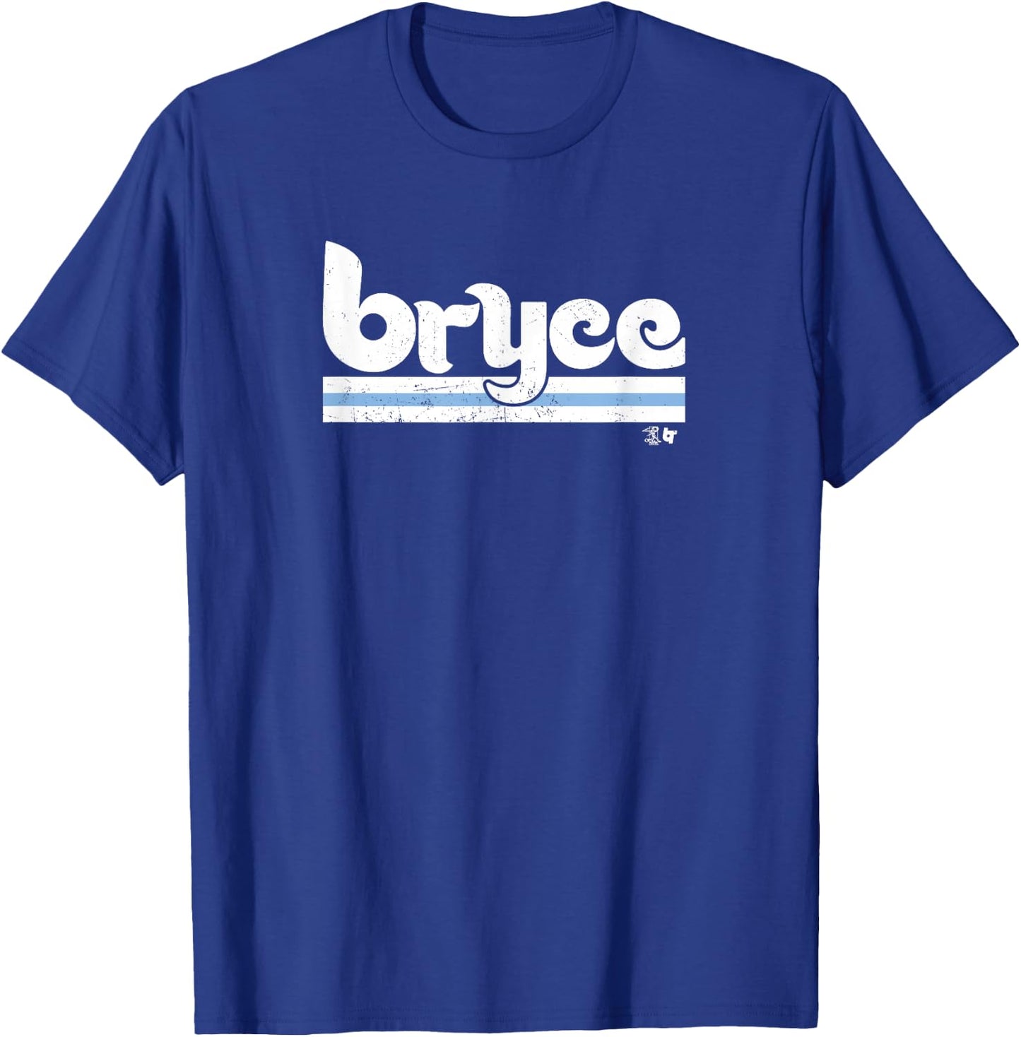 Bryce Harper- Philly Bryce - Philadelphia Baseball T-Shirt - T-Shirt | Royal
