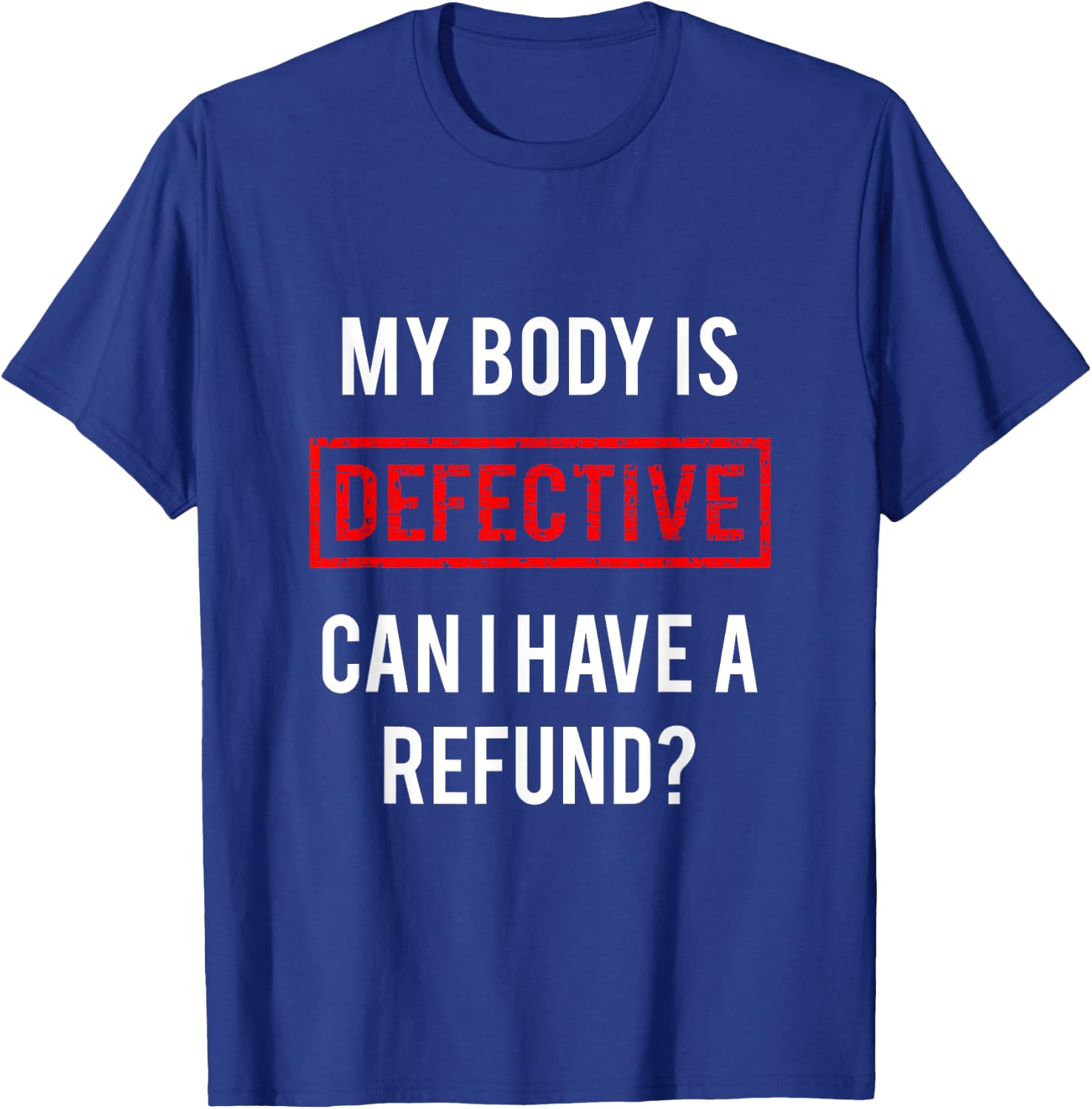 Fibromyalgia Chronic Illness Migraine Shirt T-Shirt - T-Shirt | Royal
