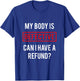Fibromyalgia Chronic Illness Migraine Shirt T-Shirt - T-Shirt | Royal