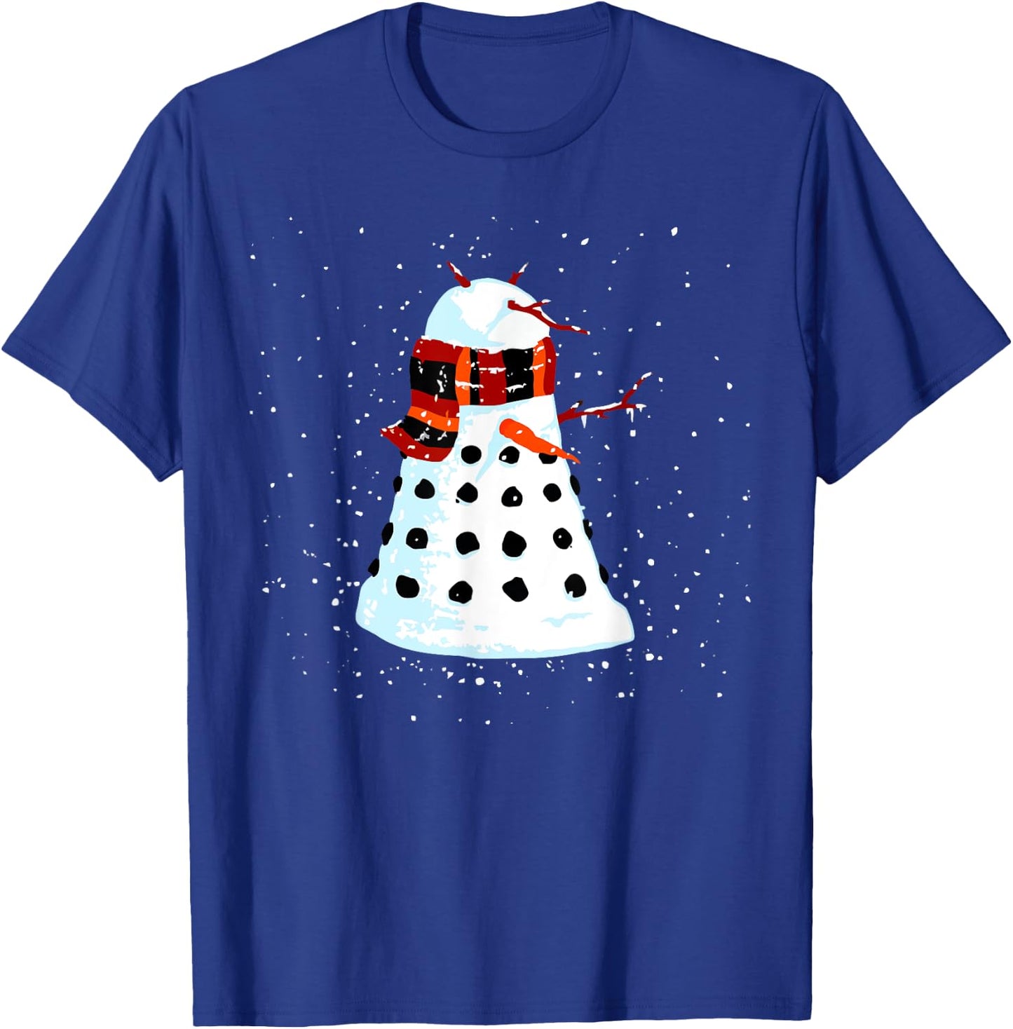 Sci Fi Nerdy Christmas Snowman Popular Holidays Gift T-Shirt - T-Shirt | Royal