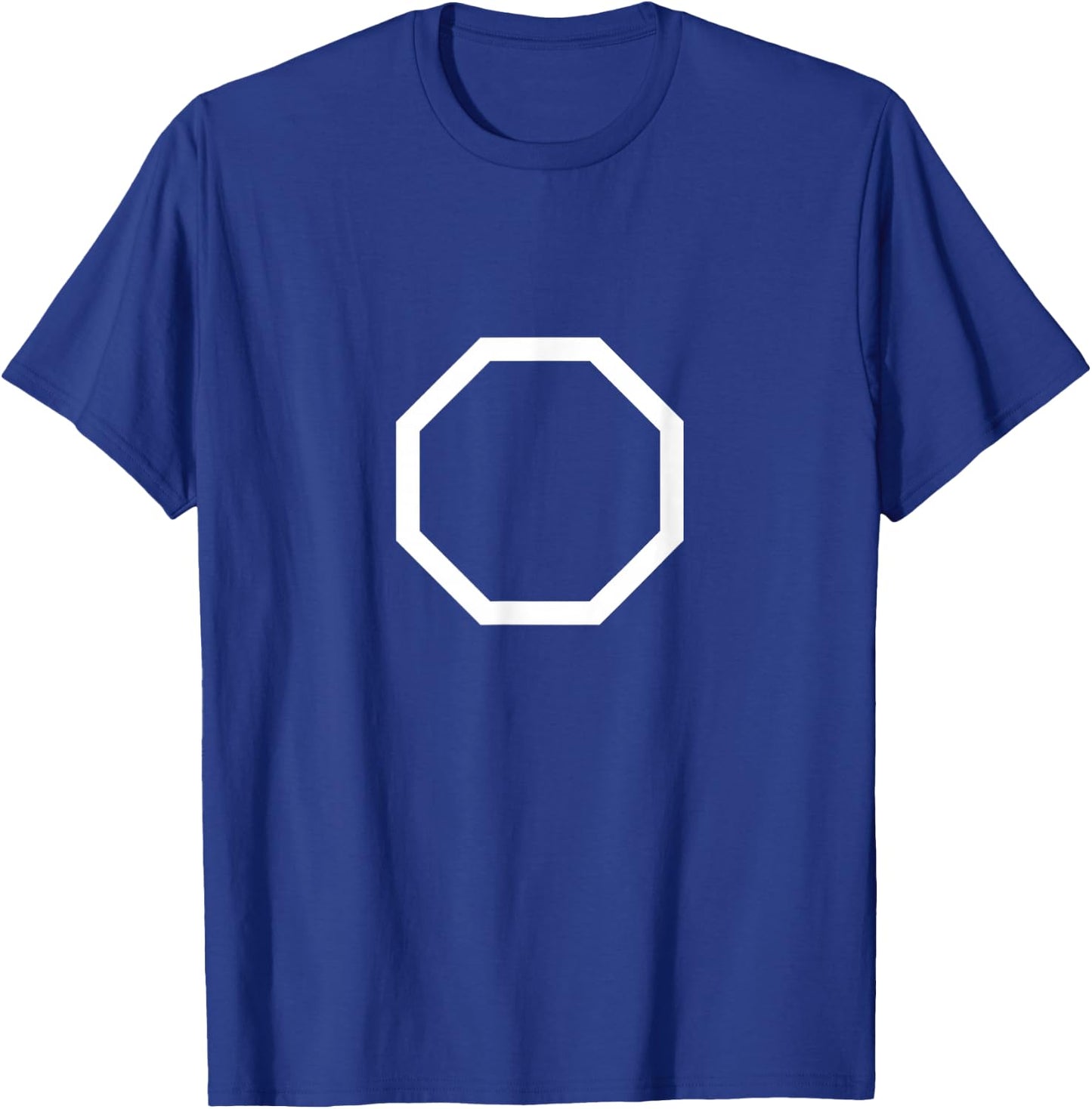 Octagon Shirt - Octagon Print T Shirt T-Shirt - T-Shirt | Royal