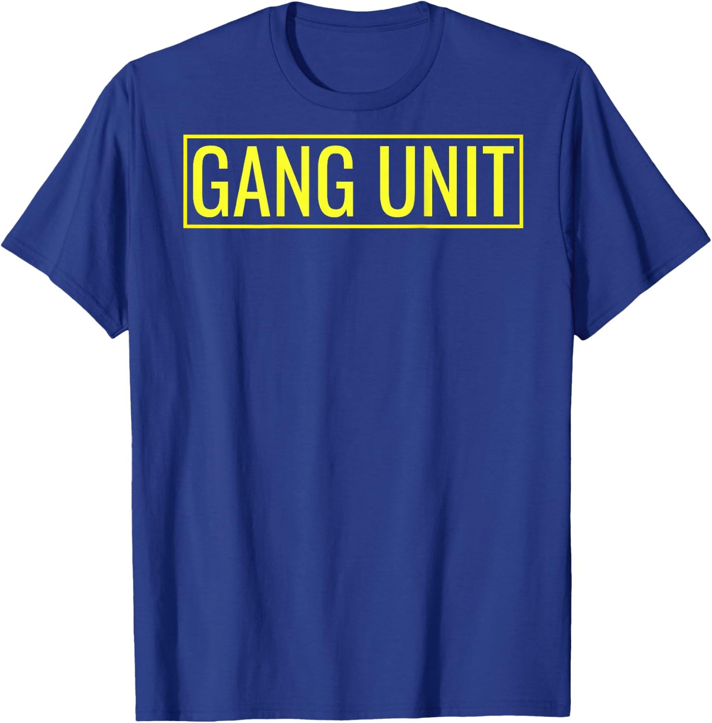 Gang Unit Police T-Shirt - T-Shirt | Royal