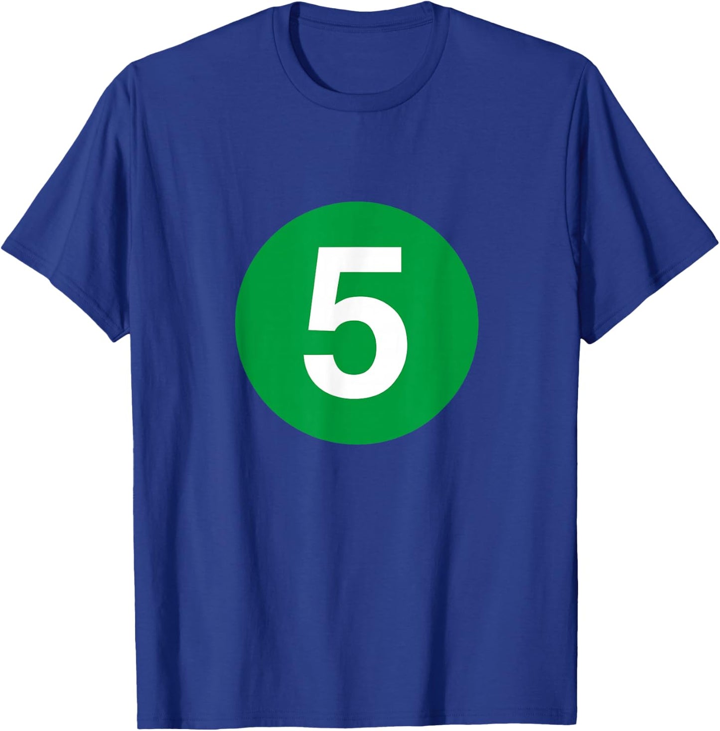 5 Line T-Shirt - T-Shirt | Royal