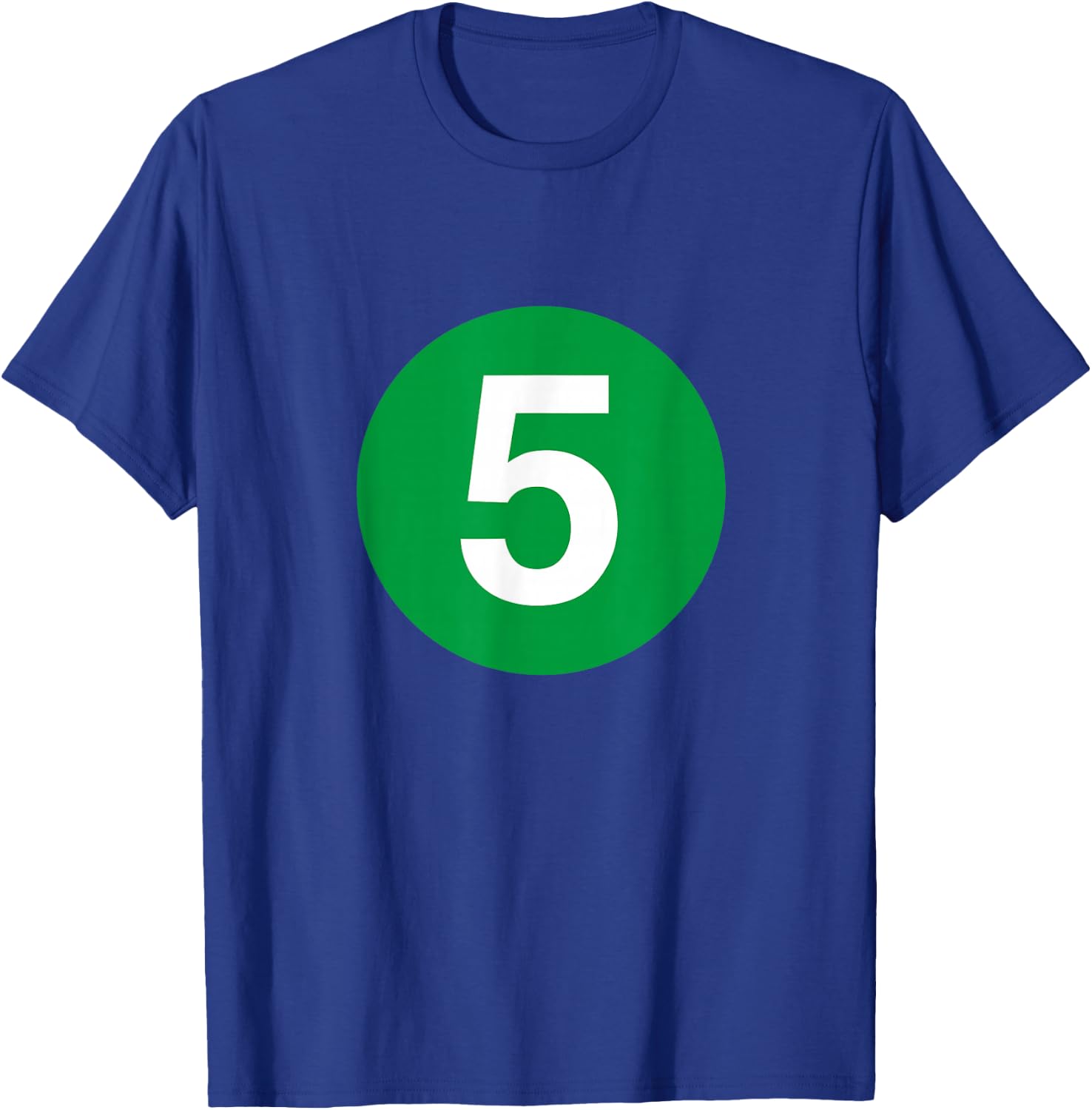 5 Line T-Shirt - T-Shirt | Royal