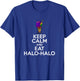 Keep Calm And Eat Halo-Halo Funny Filipino Saying Novelty T-Shirt - T-Shirt | Royal