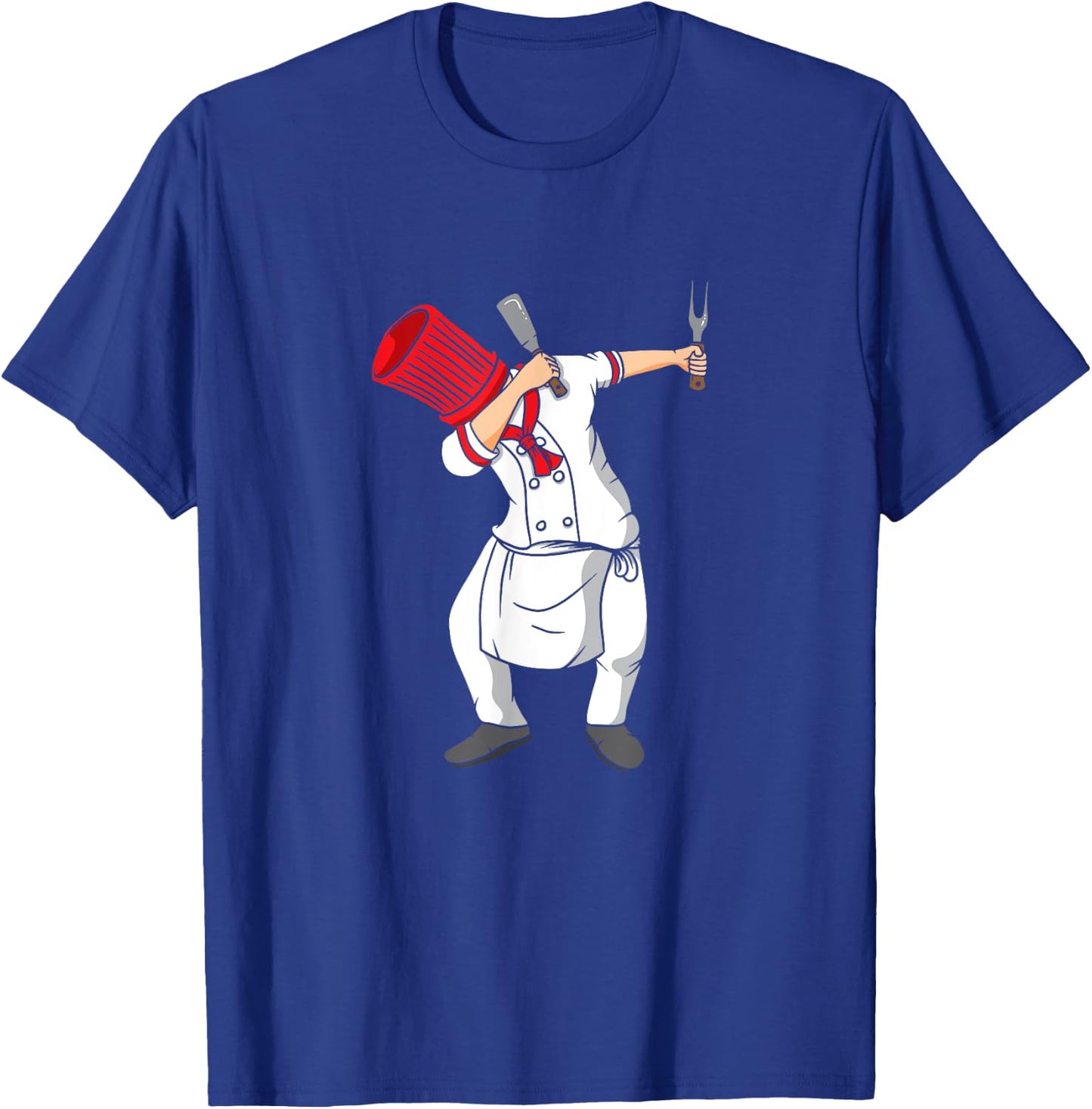 Dabbing Hibachi Chef Funny T-Shirt - T-Shirt | Royal