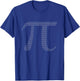 Pi 3.14 First 2,000 Digits of Pi Math Shirt for Pi Day T-Shirt - T-Shirt | Royal