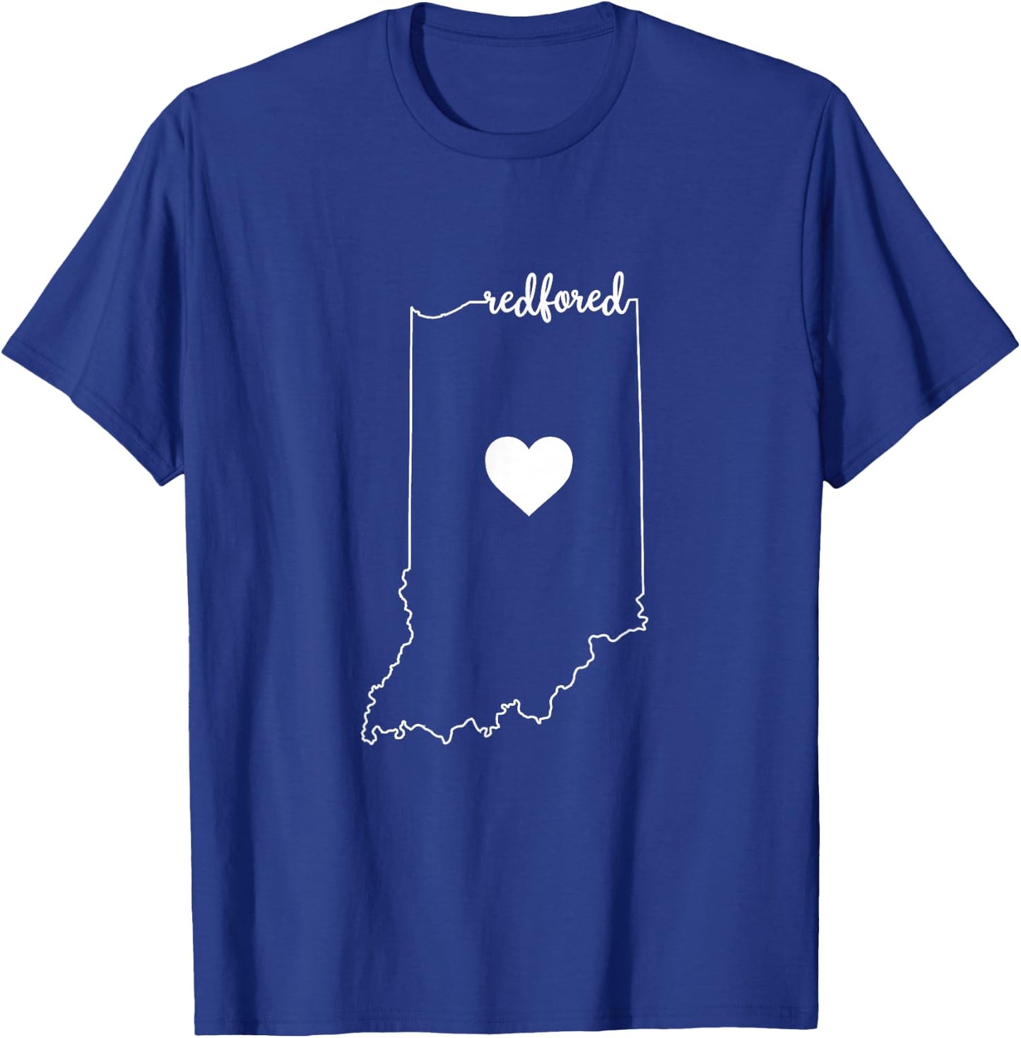 Teacher Red for Ed RedForEd Indiana Public Education Gift T-Shirt - T-Shirt | Royal