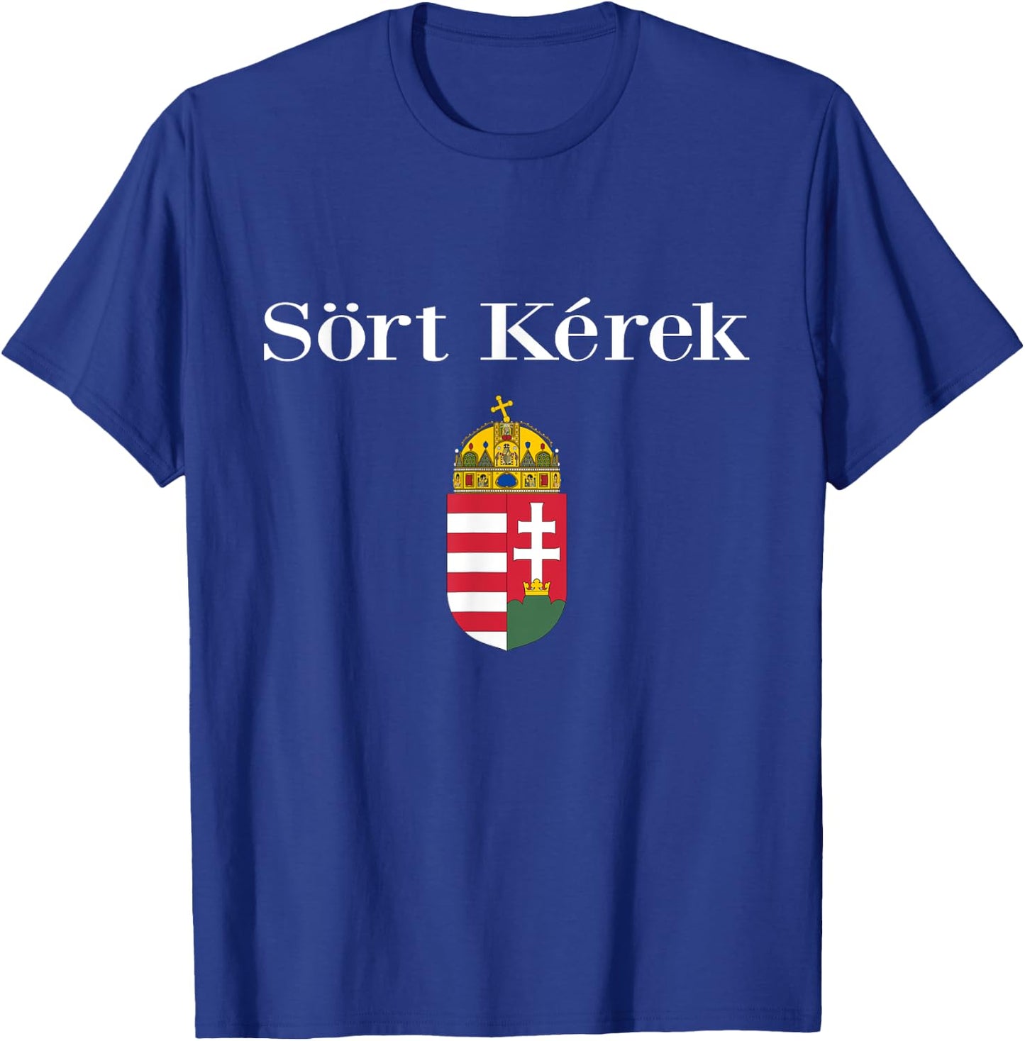 Beer Please In Hungarian Shirt Funny Magyar Souvenir Gifts T-Shirt - T-Shirt | Royal