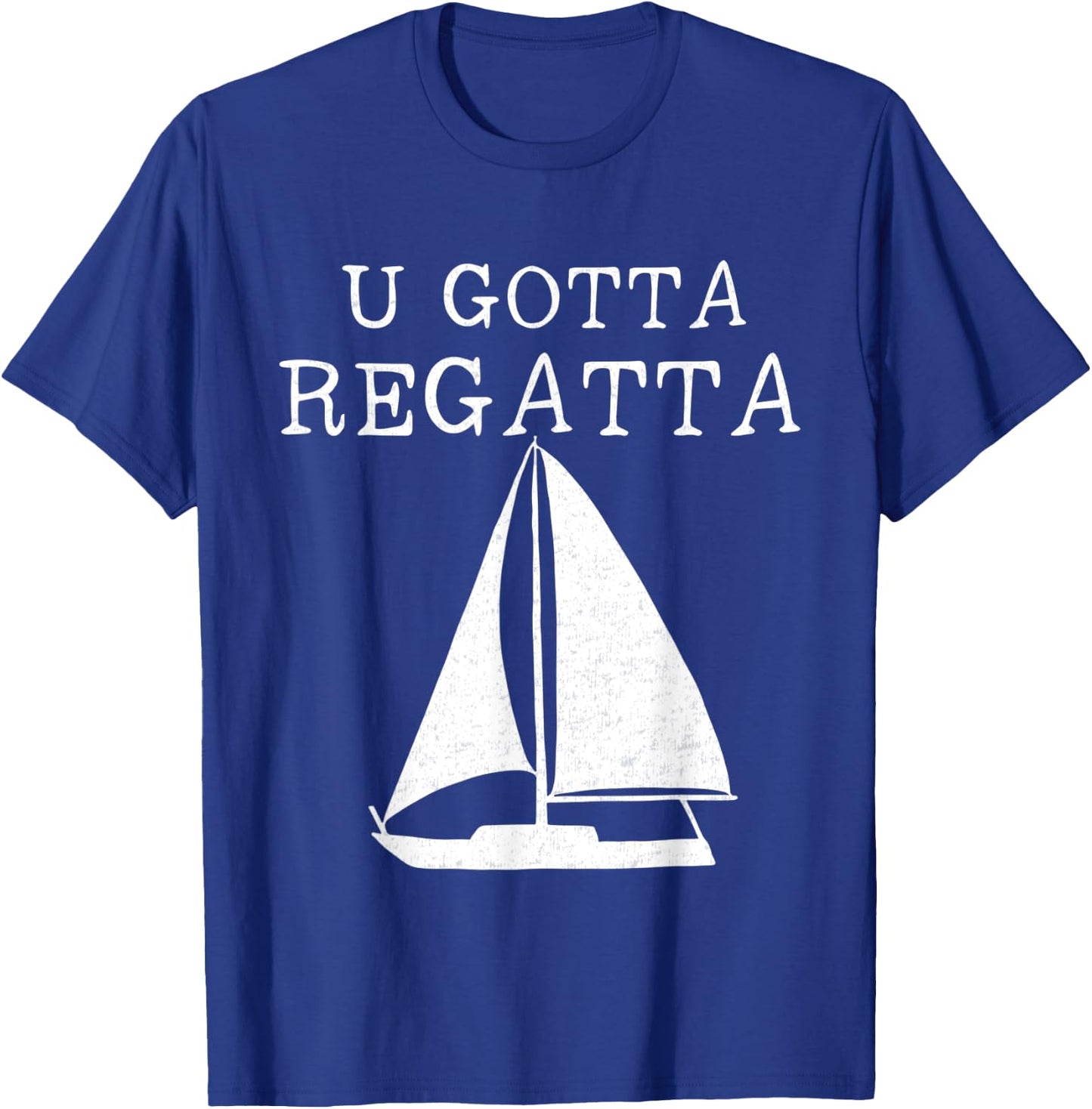 Sailing Nautical Sail Regatta T-Shirt - T-Shirt | Royal