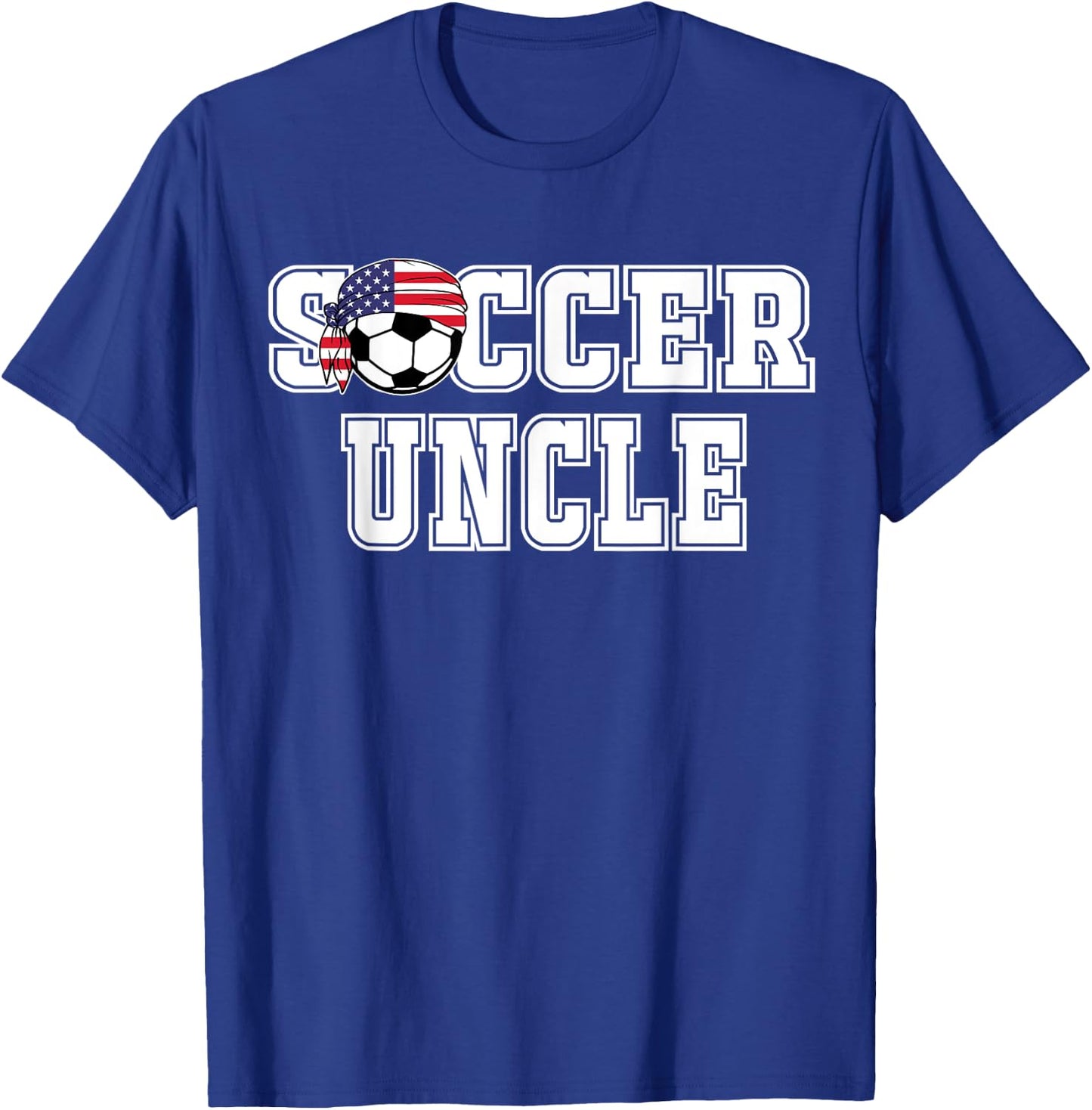 Soccer Uncle Shirt | Shirt for Soccer Uncle T-Shirt - T-Shirt | Royal