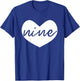 Ninth Birthday Girl Shirt, 9 Year Old Birthday Girl Outfit T-Shirt - T-Shirt | Royal
