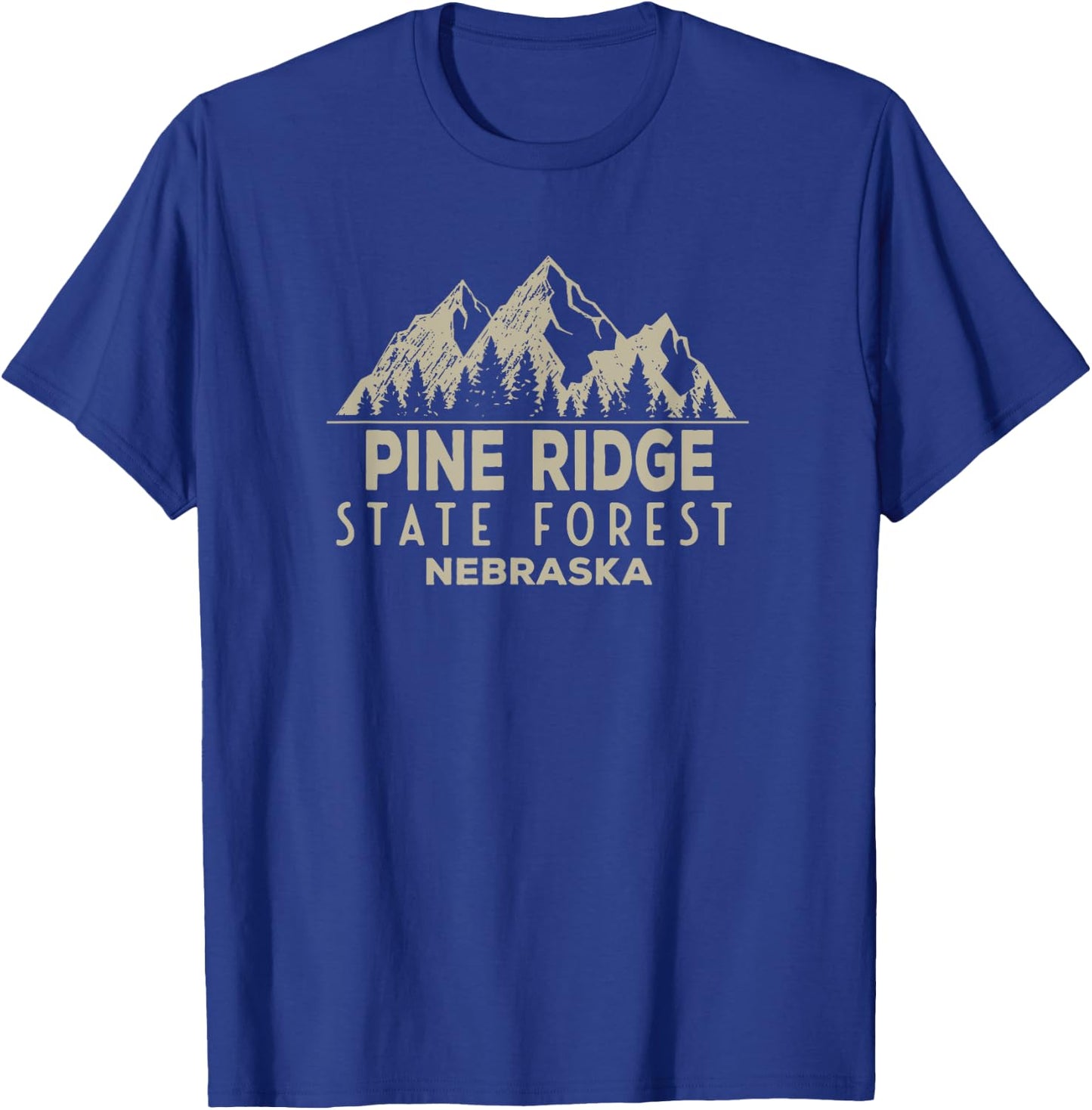 Pine Ridge State Forest T-Shirt - T-Shirt | Royal