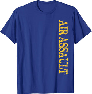 Distressed US Army Air Assault T-Shirt - T-Shirt | Royal