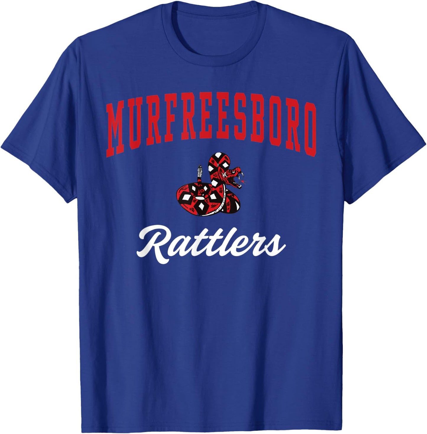 Murfreesboro High School Rattlers C3 T-Shirt - T-Shirt | Royal