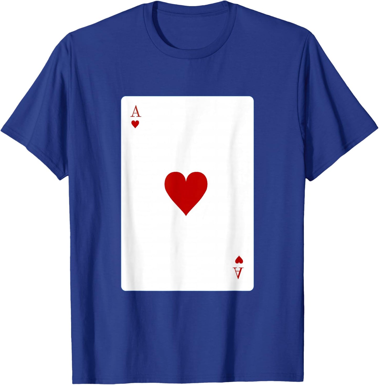Ace Of Hearts Costume T-Shirt - T-Shirt | Royal