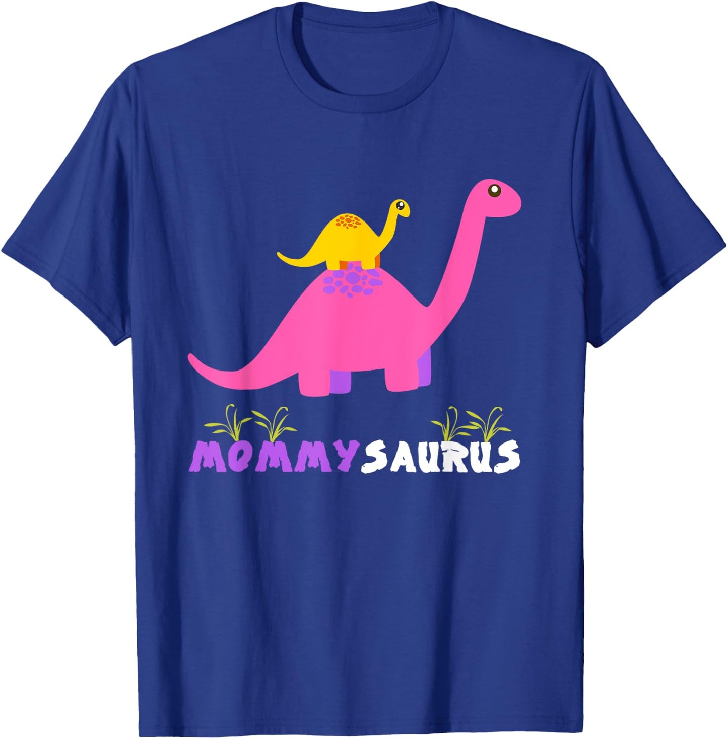 Mommysaurus Shirt Cute Mother Dinosaur Mommy Saurus Matching T-Shirt - T-Shirt | Royal
