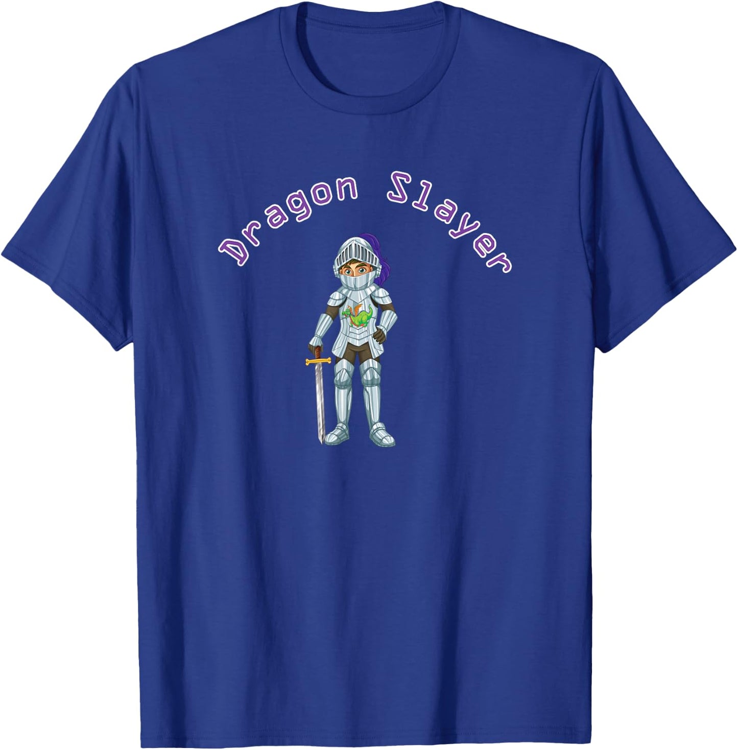Kids Dragon Slayer T-Shirt - T-Shirt | Royal