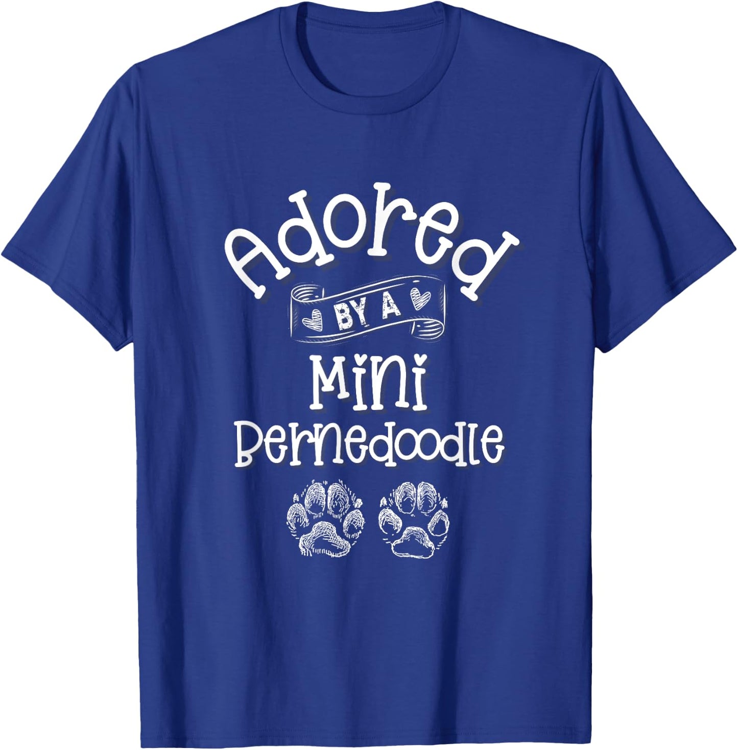 Mini Bernedoodle Dog Lover Gift T-Shirt - T-Shirt | Royal