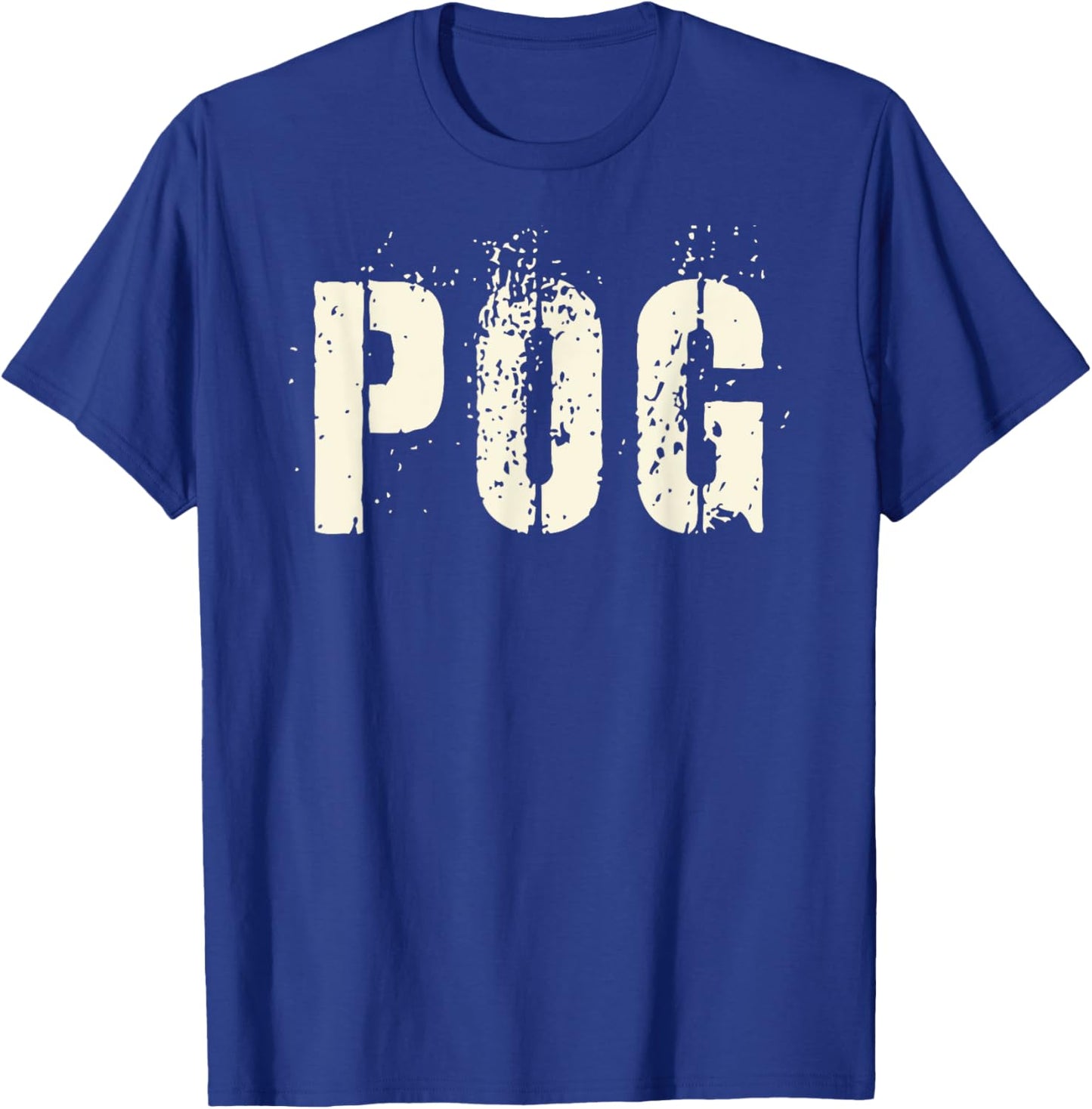 Sarcastic POG Military Corps POGUE Non-Combat Grunt Army Dad T-Shirt - T-Shirt | Royal