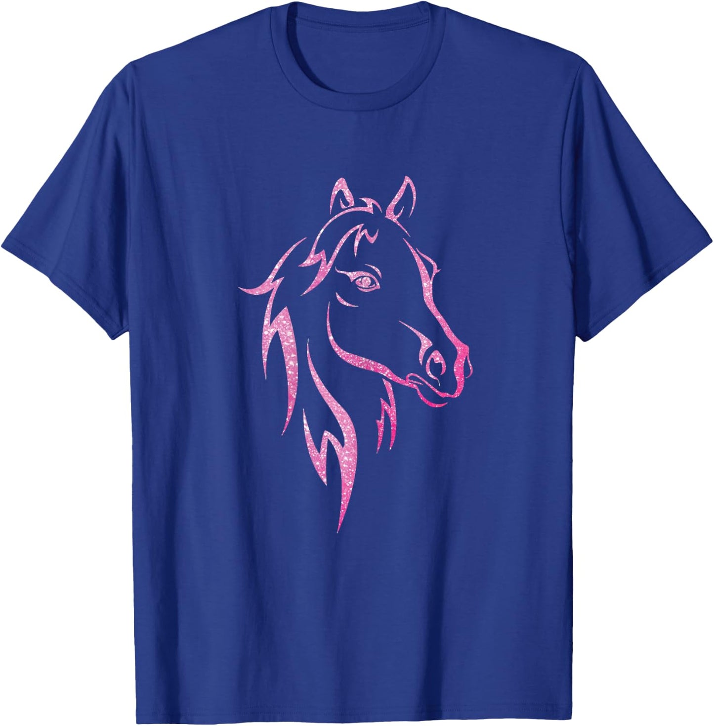 Sparkle Horse Shirt for Kids | Girls Funny T-Shirt - T-Shirt | Royal
