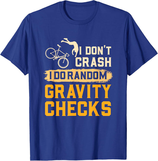 Mountain Biking Gift A Mountain Biker T-Shirt - T-Shirt | Royal