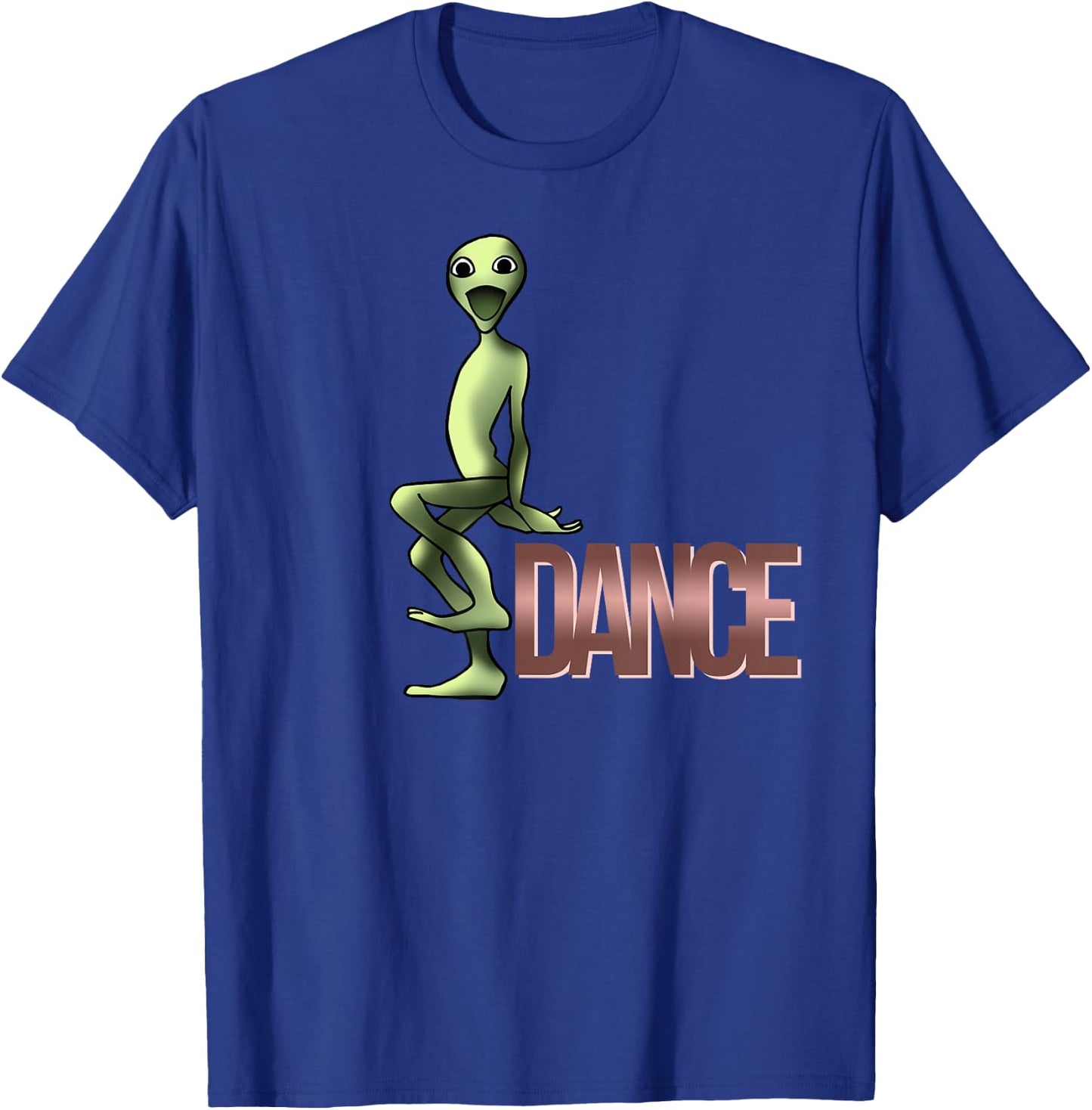 Funny Alien Dance green Frog Shirt Gift Cosita Shirts T-Shirt - T-Shirt | Royal