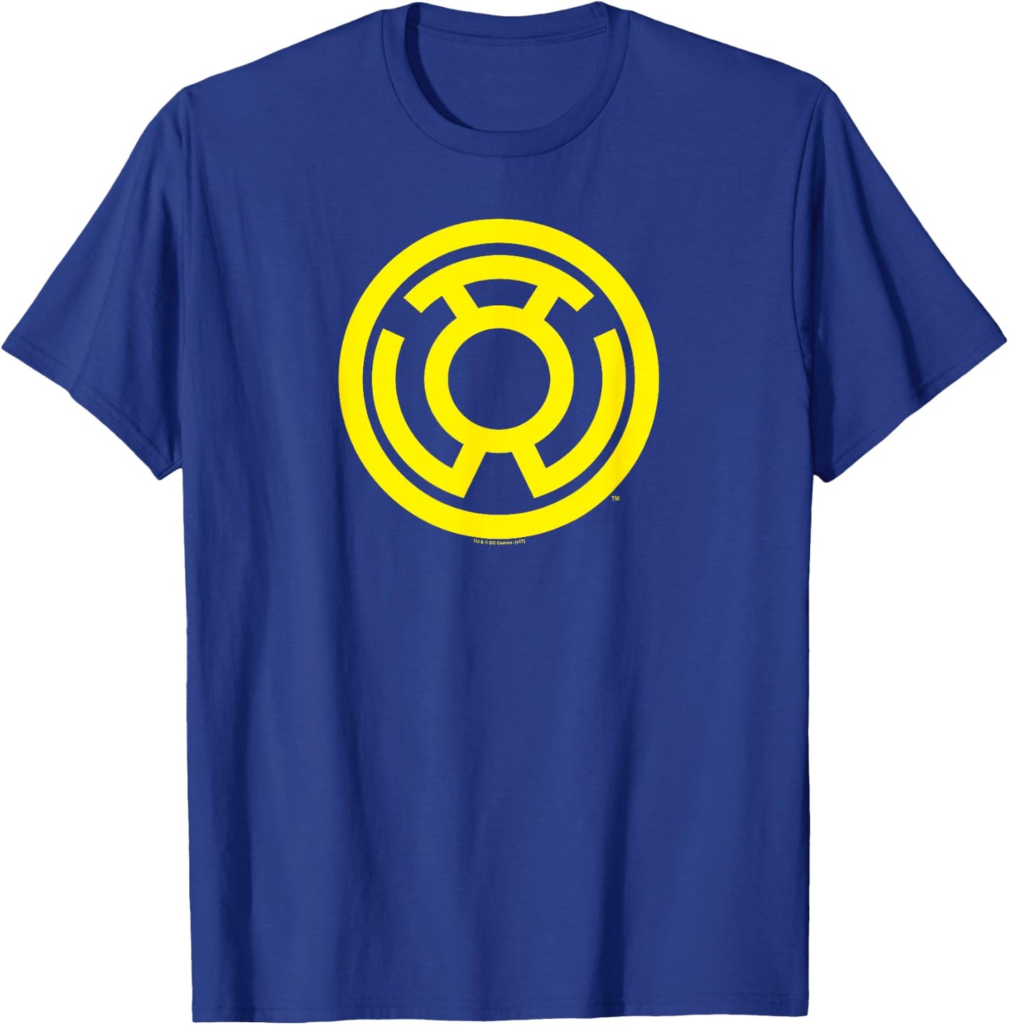 Green Lantern Yellow Emblem T-Shirt - T-Shirt | Royal