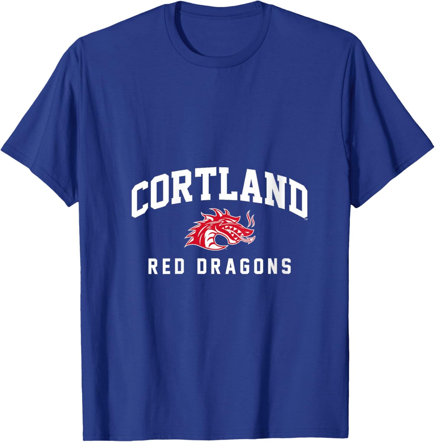Women's SUNY Cortland Red Dragons V-Neck T-Shirt - T-Shirt | Royal